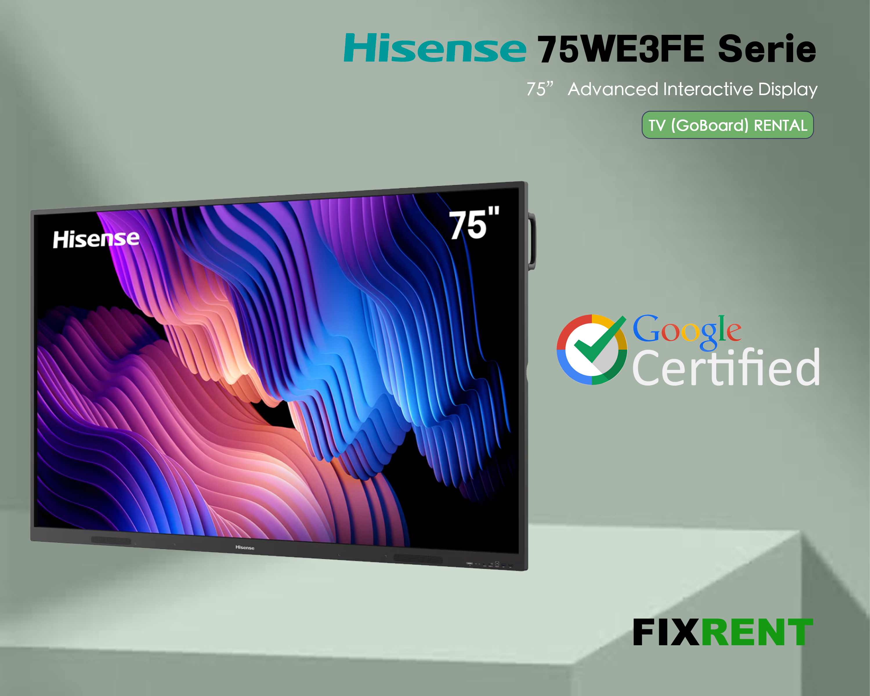 75" HISENSE IDB + OPS I5